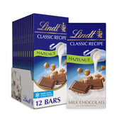 Lindt front packaging showing product and brand, showcases convenience