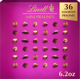 Lindt front box view showing elegant gift-ready packaging and premium appeal