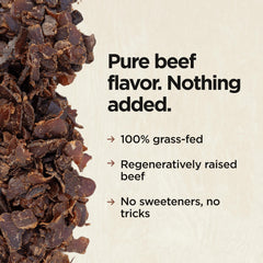 Lineage Provisions close-up of meat texture showing air-dried tenderness benefit