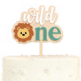LINLULU front view showing lion topper adding playful focal point