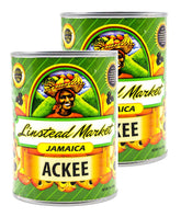Linstead Market front packaging showing 38oz can, authentic Jamaican staple
