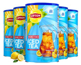Lipton canister front packaging showing brand and quantity benefit