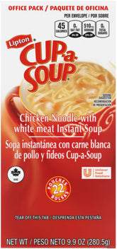 Lipton front packaging showing product and 22-pouch quantity for convenient supply