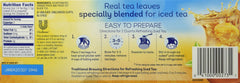 Lipton decaffeinated iced tea pitcher in use illustrating quick pitcher preparation