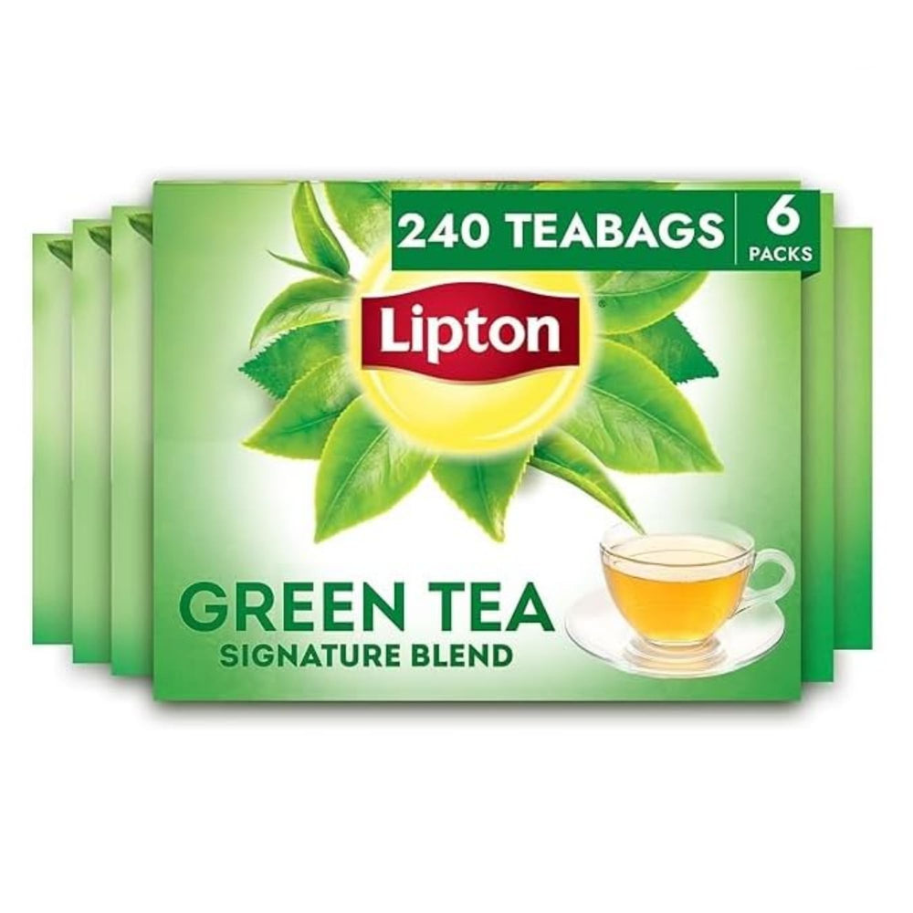 Lipton front packaging showing 240-count convenience and value