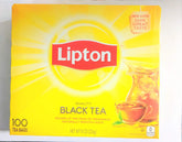 Lipton front packaging showing three cartons and quantity benefit