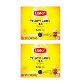 Lipton front packaging showing two 200g boxes, clear brand visibility and value