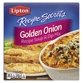 Lipton Golden Onion front packaging showing product and quantity benefit