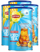 Lipton jar front packaging showing product and quick mixing benefit
