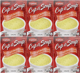 Lipton front packaging showing cream of chicken box and benefits