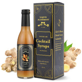 Liquid Alchemist bottle front view showing clear label and size, highlights convenience
