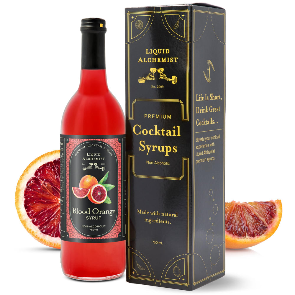 Liquid Alchemist front label bottle showing brand and citrus appeal