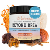 Live Conscious front packaging showing product benefits and servings