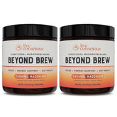 Live Conscious front packaging showing product name and caramel macchiato flavor benefit