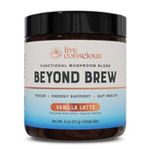Live Conscious product front packaging showing label and benefits