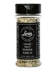 Livia's Seasoning Salt front packaging shows brand and SPG benefits