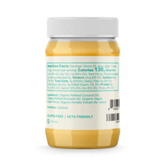 LIVLO close-up of creamy surface highlighting smooth buttery consistency