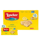 Loacker front packaging showing 12-pack and benefits