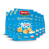 Loacker Quadratini front packaging showing product and benefits