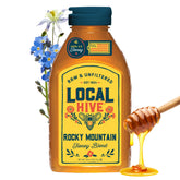 Local Hive front label showing jar and regional authenticity benefit