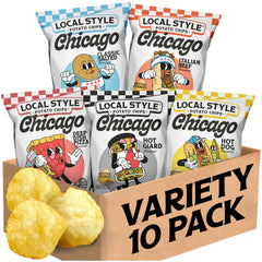 local style front packaging showing variety pack and bold Chicago branding for gifting