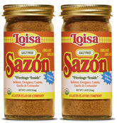 Loisa front packaging showing two 2.9oz jars and organic badge for clear pantry benefit