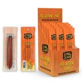 Long John Snacks front packaging showing bold spice and convenience