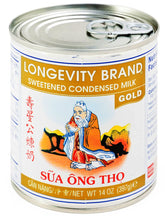 Longevity Gold front can showing label and size, highlights consistent pantry supply