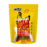 LonoLife front packaging of 8oz container showing brand and servings, convenient storage
