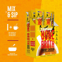 LonoLife single stick pack beside hand for grab-and-go convenience