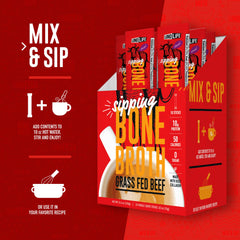 LonoLife single-serve stick packs laid out demonstrating portable servings and convenience