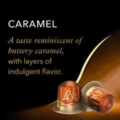 L'OR chocolate capsule detail emphasizing rich cocoa taste benefit
