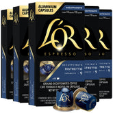 L'OR front box showing 50-count pack and benefits