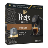 L'OR front packaging showing Peet's French Roast for bold flavor