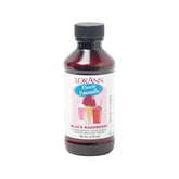 LorAnn bottle front packaging showing black raspberry flavor and purple tone benefit