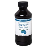 LorAnn Oils blueberry SS front label showing bottle and brand, clear flavor ID