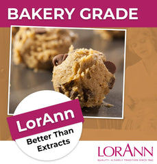 LorAnn Oils brown butter emulsion pouring into spoon to add toasted flavor quickly