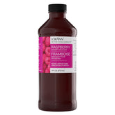 LorAnn Oils bottle front view showing raspberry emulsion and clear labeling for intense flavor