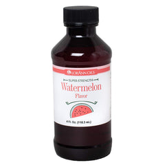 LorAnn bottle front view showing label and concentrated watermelon flavor benefits