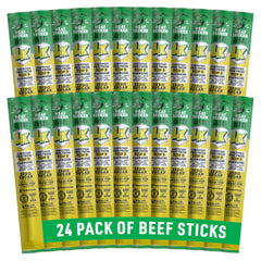 Lorissa's Kitchen front packaging showing 24-count pack and bold branding benefit: clear portioned convenience