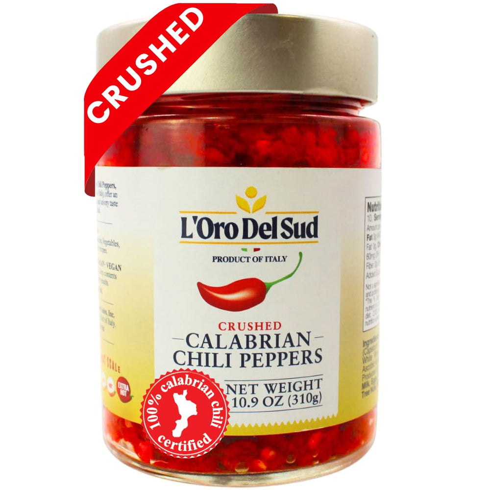 L'Oro Del Sud front jar showing packaging and authentic Italian look