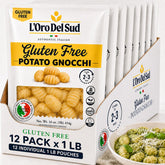 L'Oro Del Sud front packaging showing label and gluten free benefit