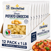 L'Oro Del Sud front packaging showing 1.1 lb pouch and brand