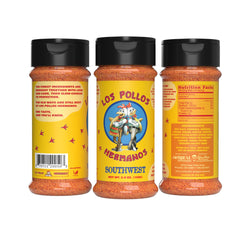 Los Pollos Hermanos shaker top close-up highlighting dispenser for controlled seasoning