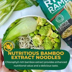 Lotus Foods rice ramen in stir-fry showing versatility and flavor