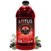 Lotus Plant Power Red Lotus front label showing vibrant branding and concentrate benefits