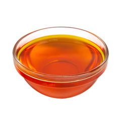 Close-up of LouAna oil texture demonstrating smooth consistency and reduced separation