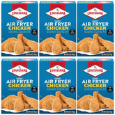 Louisiana Fish Fry front packaging showing six 5 oz boxes and convenience