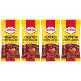 Louisiana Fish Fry front packaging showing 16 oz jar and branding benefits