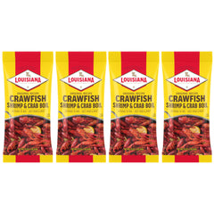 Louisiana Fish Fry front packaging showing 16 oz jar and branding benefits